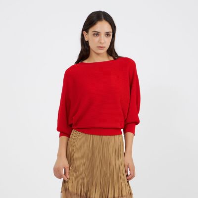 ＜EPOCA (Women)＞アセテートナイロン　ニットプルオーバー