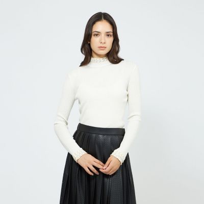 ＜EPOCA (Women)＞ワイドリブニット