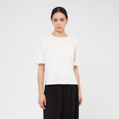 ＜EPOCA (Women)＞コットンナイロン　ニットプルオーバー