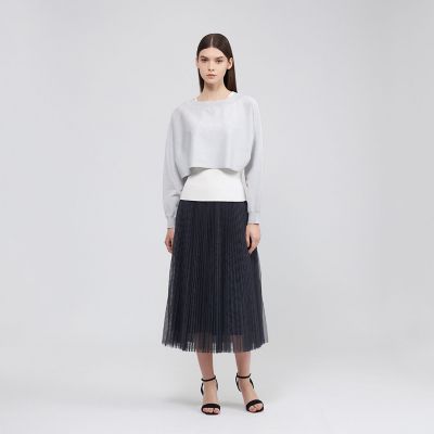 あやほの GREEDラメニット ドロストリングスパンコールラメニット｜WOMEN｜250IAC70-1381｜AZUL