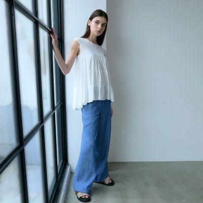 コットンファイン ノースリーブニットプルオーバー | EPOCA (Women