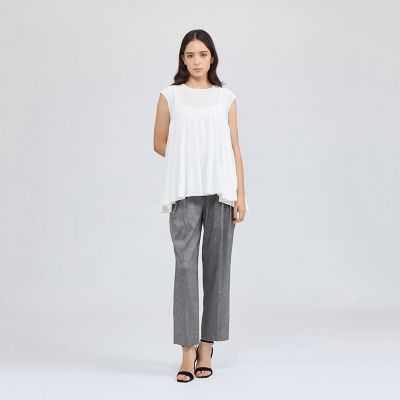コットンファイン ノースリーブニットプルオーバー | EPOCA (Women