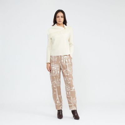 La maglia due】 フリンジニットプルオーバー | EPOCA