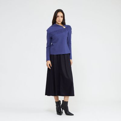 La maglia due】 フリンジニットプルオーバー | EPOCA