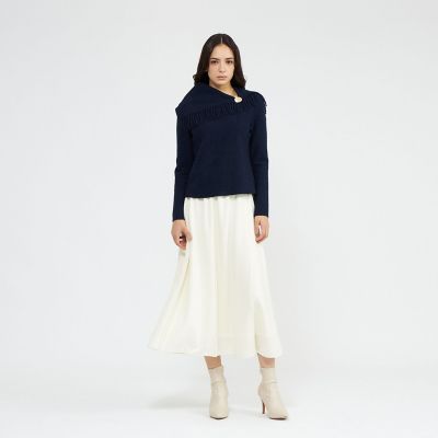 La maglia due】 フリンジニットプルオーバー | EPOCA