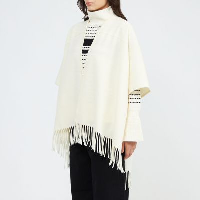 La maglia due】 フリンジニットケープ | EPOCA (Women