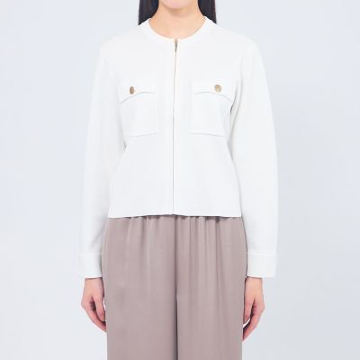 WEB＆一部店舗限定】ジップアップニットブルゾン | EPOCA (Women