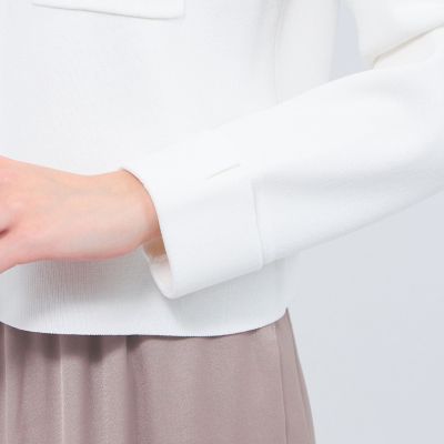 WEB＆一部店舗限定】ジップアップニットブルゾン | EPOCA (Women