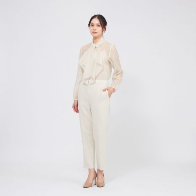 コンパクトダブルクロス テーパードパンツ | EPOCA (Women)/エポカ