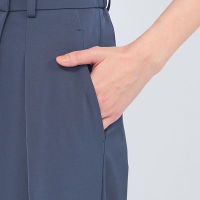 グロッシーツイル タックワイドパンツ | EPOCA (Women)/エポカ | 三越