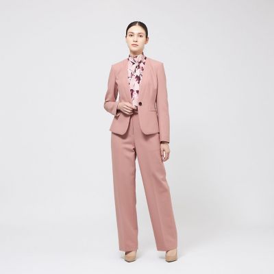 24 TWENTY FOUR Noble セミワイドストレートパンツ