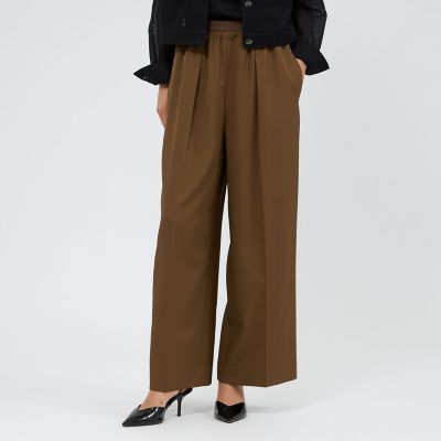 ＜EPOCA (Women)＞トリアセテートツイル　ワイドパンツ