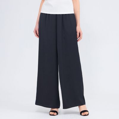 ＜EPOCA (Women)＞【ＷＥＢ＆一部店舗限定】サテンワイドパンツ