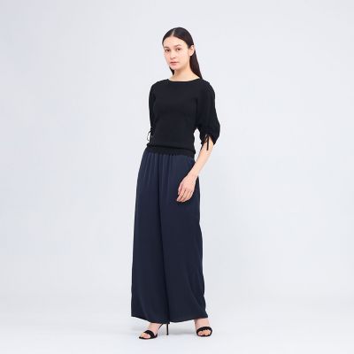 WEB＆一部店舗限定】サテンワイドパンツ | EPOCA (Women)/エポカ