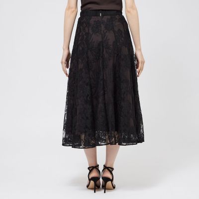 【新品タグ付】14万ebure リバーレース 38フレアスカート コードリバーレース フレアスカート | EPOCA (Women)/エポカ | 三越
