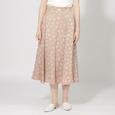 ＜EPOCA (Women)＞スモールフラワープリント　フレアスカート