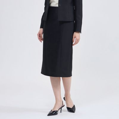 ウールシルクタッサー タイトスカート | EPOCA (Women)/エポカ | 三越