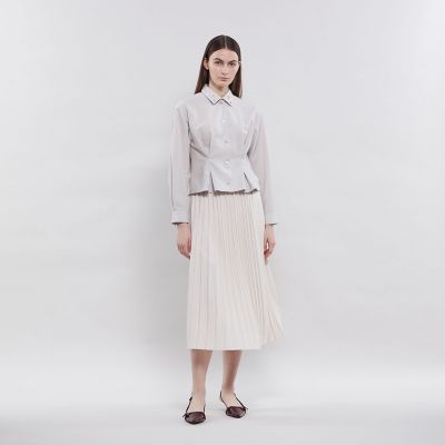キュプラナイロン ニットプリーツスカート | EPOCA (Women)/エポカ