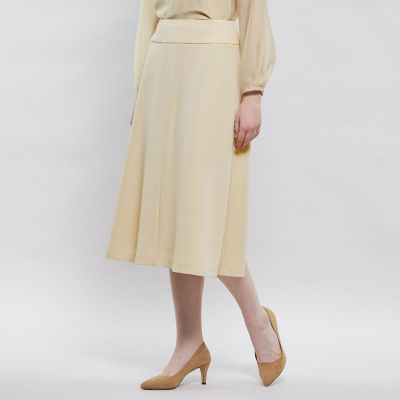 ＜EPOCA (Women)＞コンパクトダブルクロス　フレアスカート