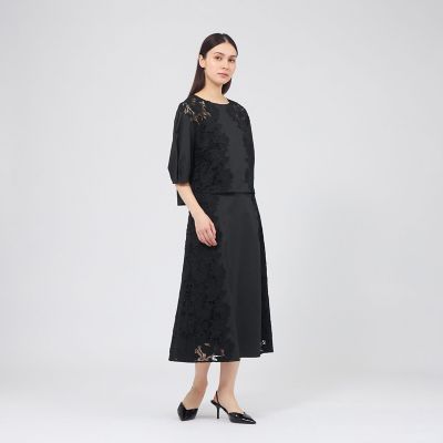 ちなつ。❤️エポカカットソー  ❤️ カットレースコンビ Aラインスカート | EPOCA (Women)/エポカ | 三越