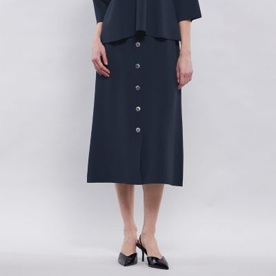 ＜EPOCA (Women)＞【Ｌａ　ｍａｇｌｉａ】　フロントボタンニットスカート
