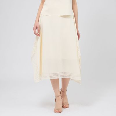 ＜EPOCA (Women)＞コイルレースコンビニット　イレギュラーヘムスカート