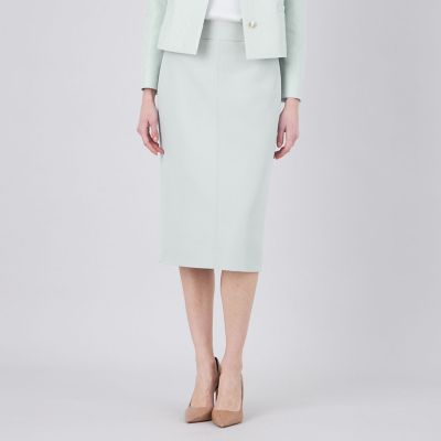 ＜EPOCA (Women)＞【ＥＰＯＣＡ　ＤＩ　ＢＡＳＥ】　ウールシルクダブルクロス　スカート　《ＷＥＢ＆一部店舗限定》