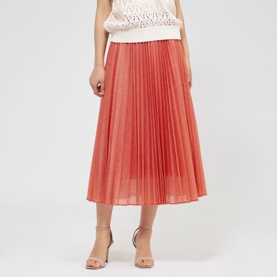 ＜EPOCA (Women)＞シアーデニムプリント　プリーツスカート