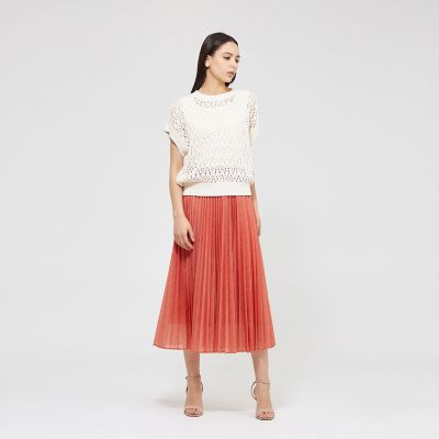 EPOCAデニムプリーツスカート シアーデニムプリント プリーツスカート | EPOCA (Women)/エポカ