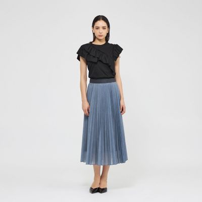 EPOCAデニムプリーツスカート シアーデニムプリント プリーツスカート | EPOCA (Women)/エポカ