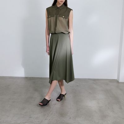 ＜EPOCA (Women)＞【Ｌｕ　ＴＥＣＳ】コンパクトジャージー　フレアスカート