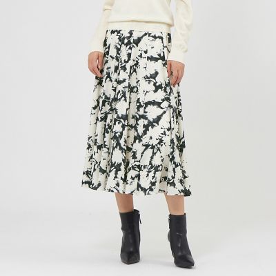 ＜EPOCA (Women)＞フィオーレサテン　フレアスカート