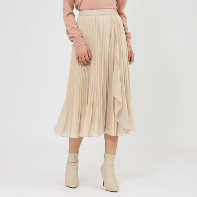 ＜EPOCA (Women)＞アシンメトリープリーツスカート