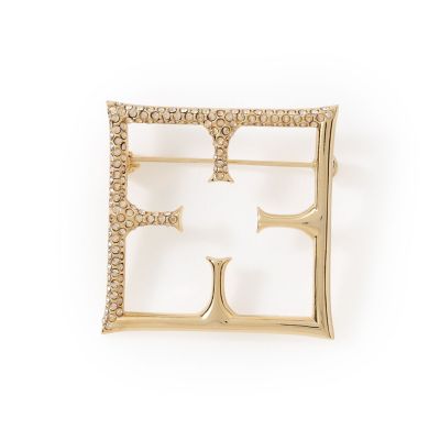 ＜EPOCA (Women)＞ＥＦロゴブローチ