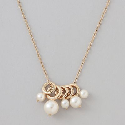 ＜EPOCA (Women)＞リングパールネックレス