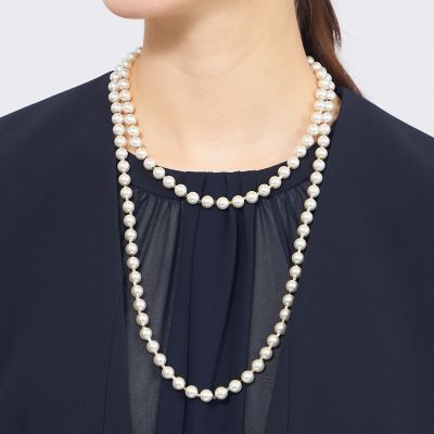 ＜EPOCA (Women)＞パールロングネックレス