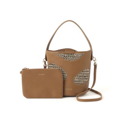 LE VERNIS】Hole Digging Bucket Bag