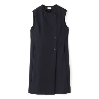 ＜CAST：＞【着回し抜群】ロングジレ