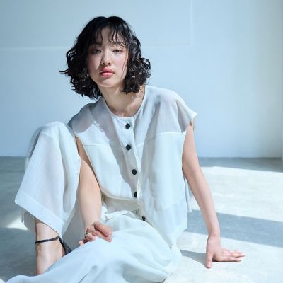 着用しわ軽減／セットアップ対応】シアージレ | CAST：/キャストコロン