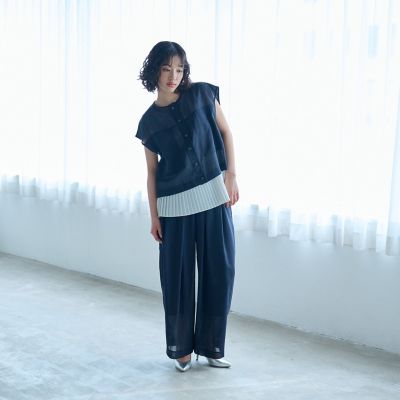着用しわ軽減／セットアップ対応】シアージレ | CAST：/キャストコロン