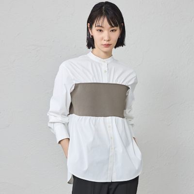 ＜CAST：＞【１枚で着映える】ビスチェコンビブラウス