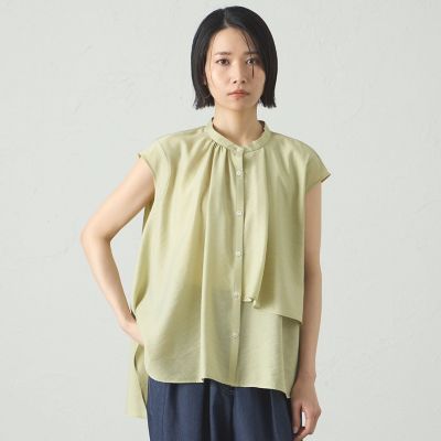 ＜CAST：＞【１枚で着映える】アシンメトリーレイヤードトップス