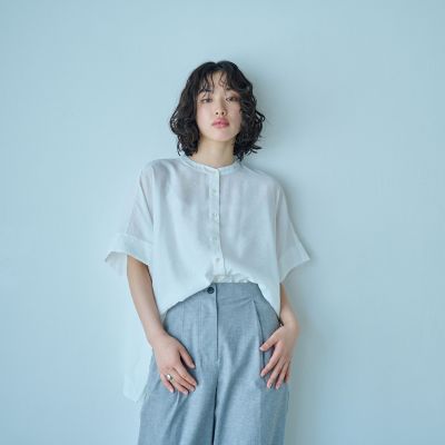 1枚で着映える】スクエアパタ ンブラウス | CAST：/キャストコロン 