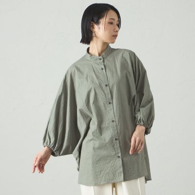 ＜CAST：＞【接触冷感／吸水速乾】オーバーシャツ