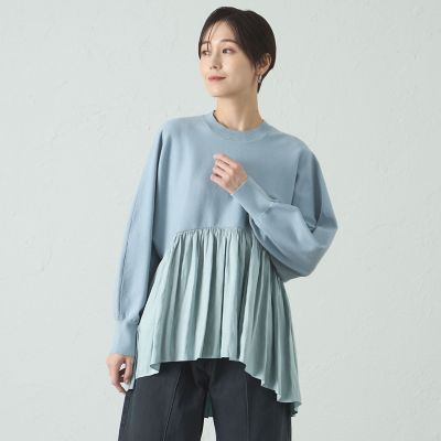 ＜CAST：＞【イージケア】布帛コンビニット