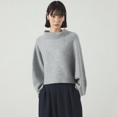 ＜CAST：＞【着回し抜群】２ＷＡＹニットポンチョ