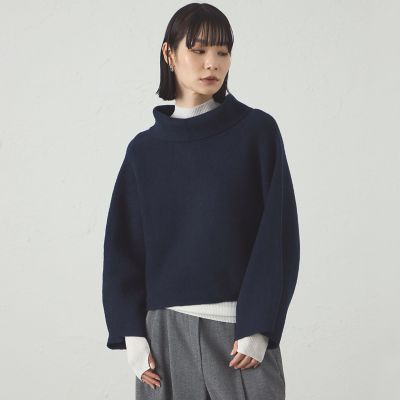 着回し抜群】2WAYニットポンチョ | CAST：/キャストコロン | 三越