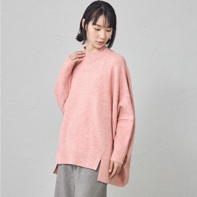 ＜CAST：＞【着回し抜群】オーバーサイズタートルネックニット
