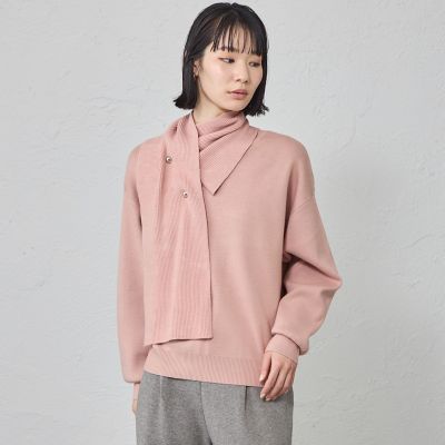 ＜CAST：＞【セットアップ対応】マフラードッキングニット