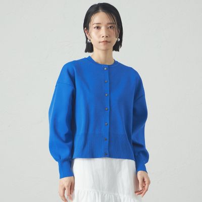 ＜CAST：＞【着回し抜群】【２５年春夏モデル】フォルムニットブルゾン